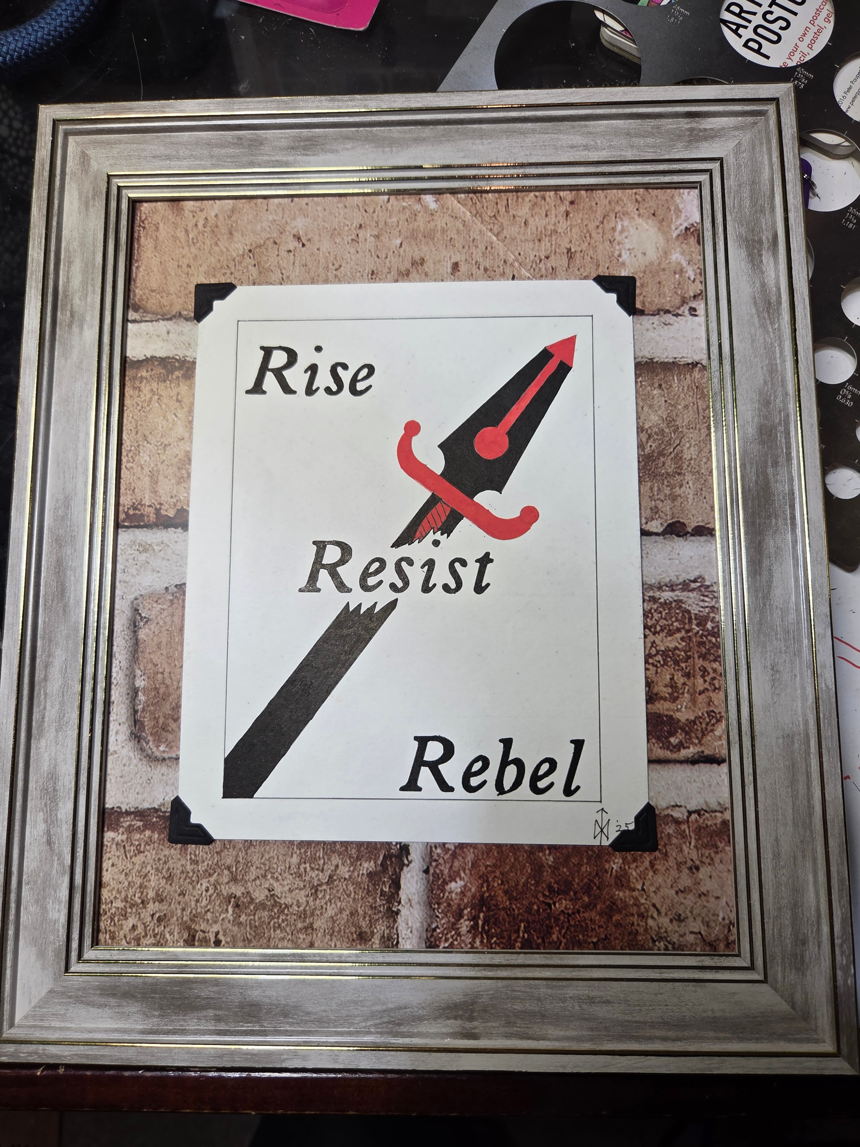 Pensword: Rise, Resist, Rebel