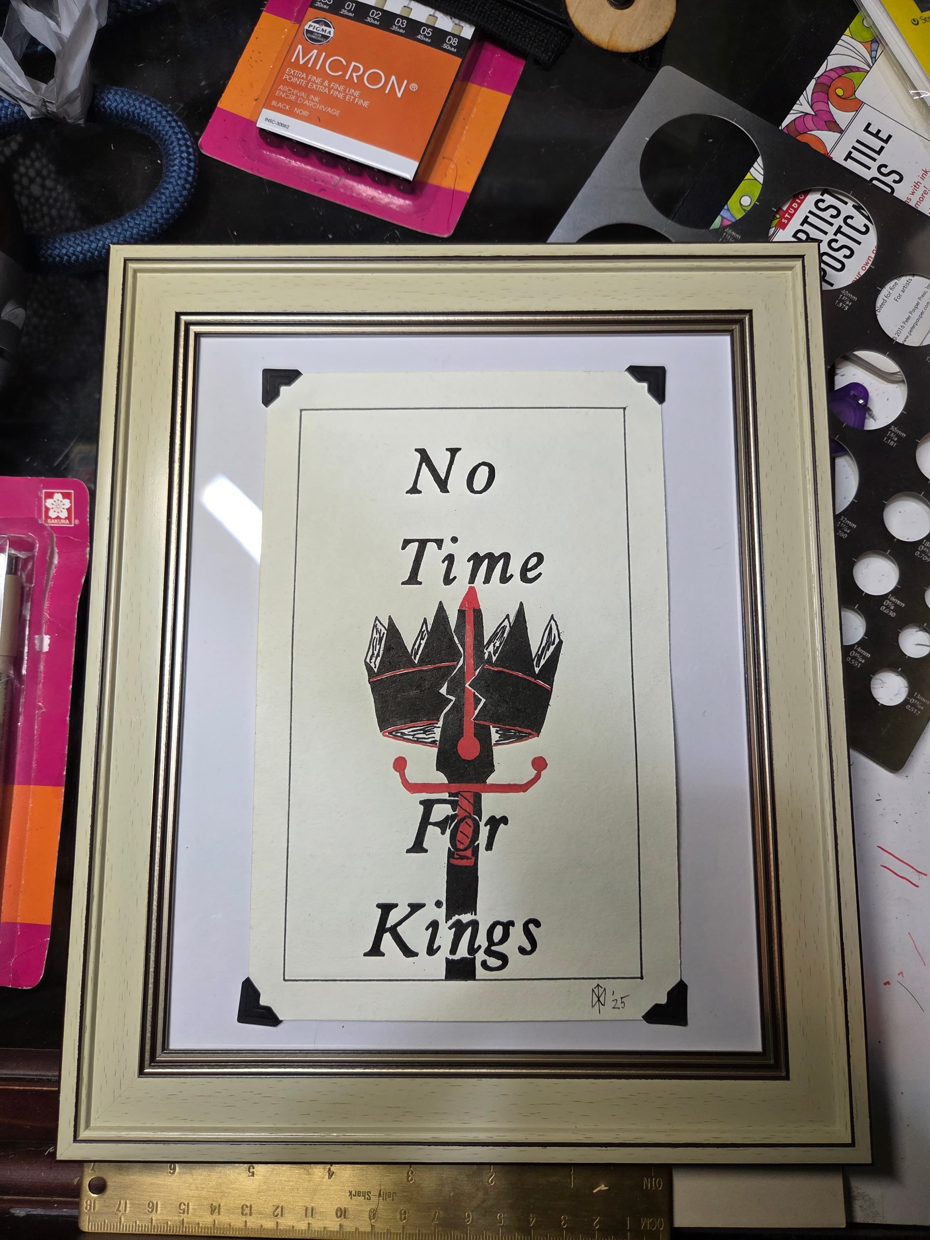 Pensword: No Time for Kings