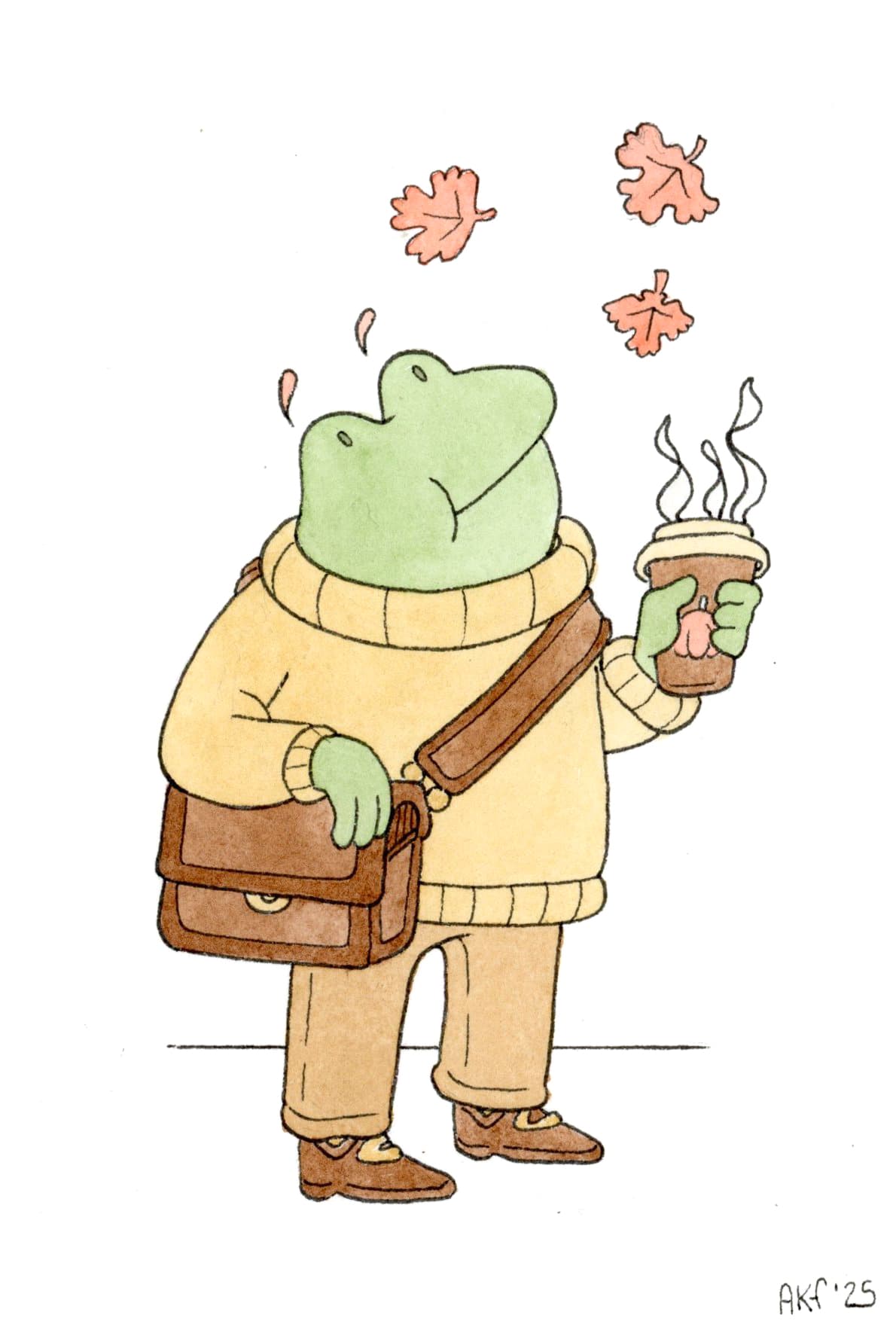 Autumnal Frog