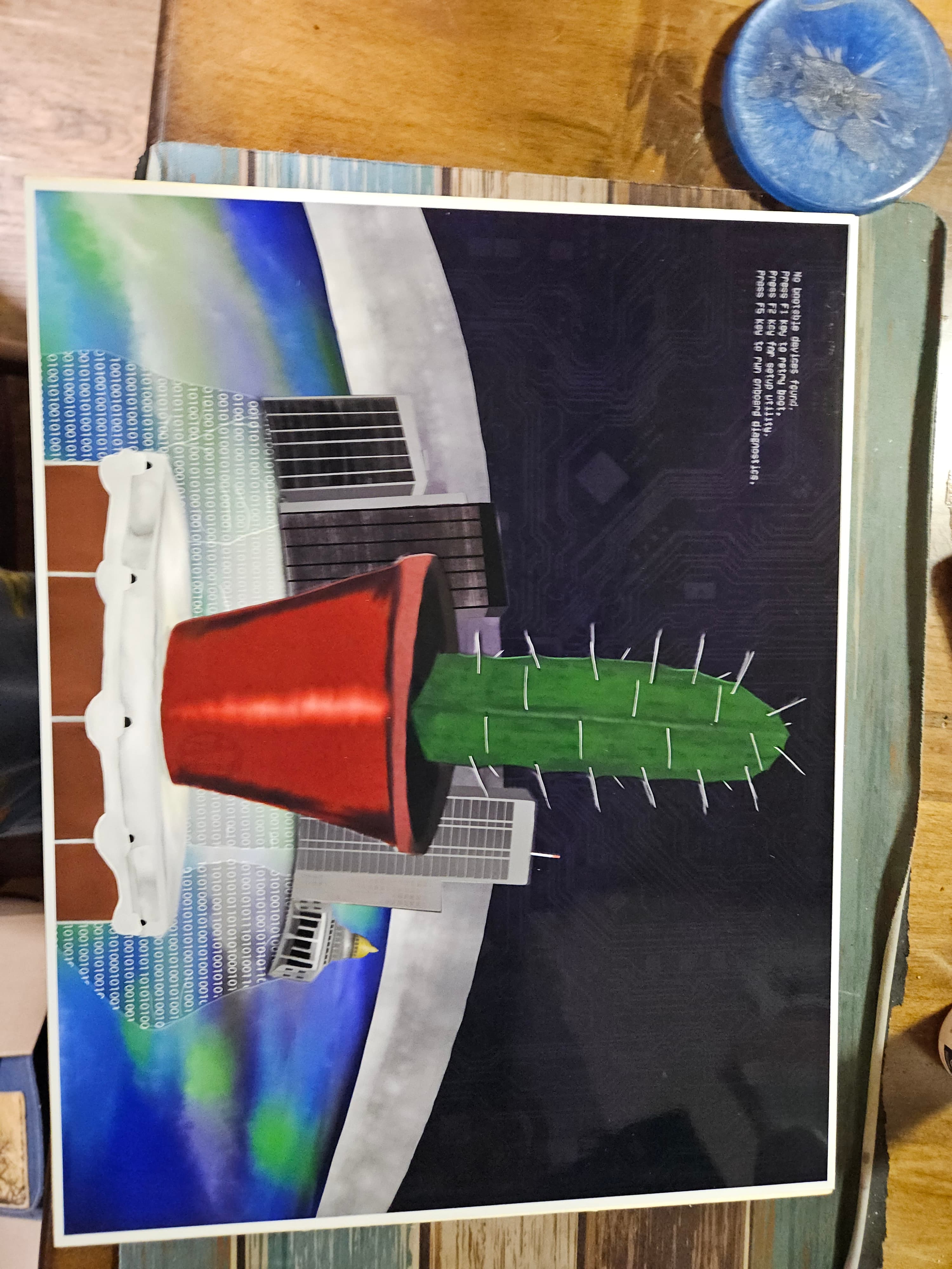 Five Fingers and One Message