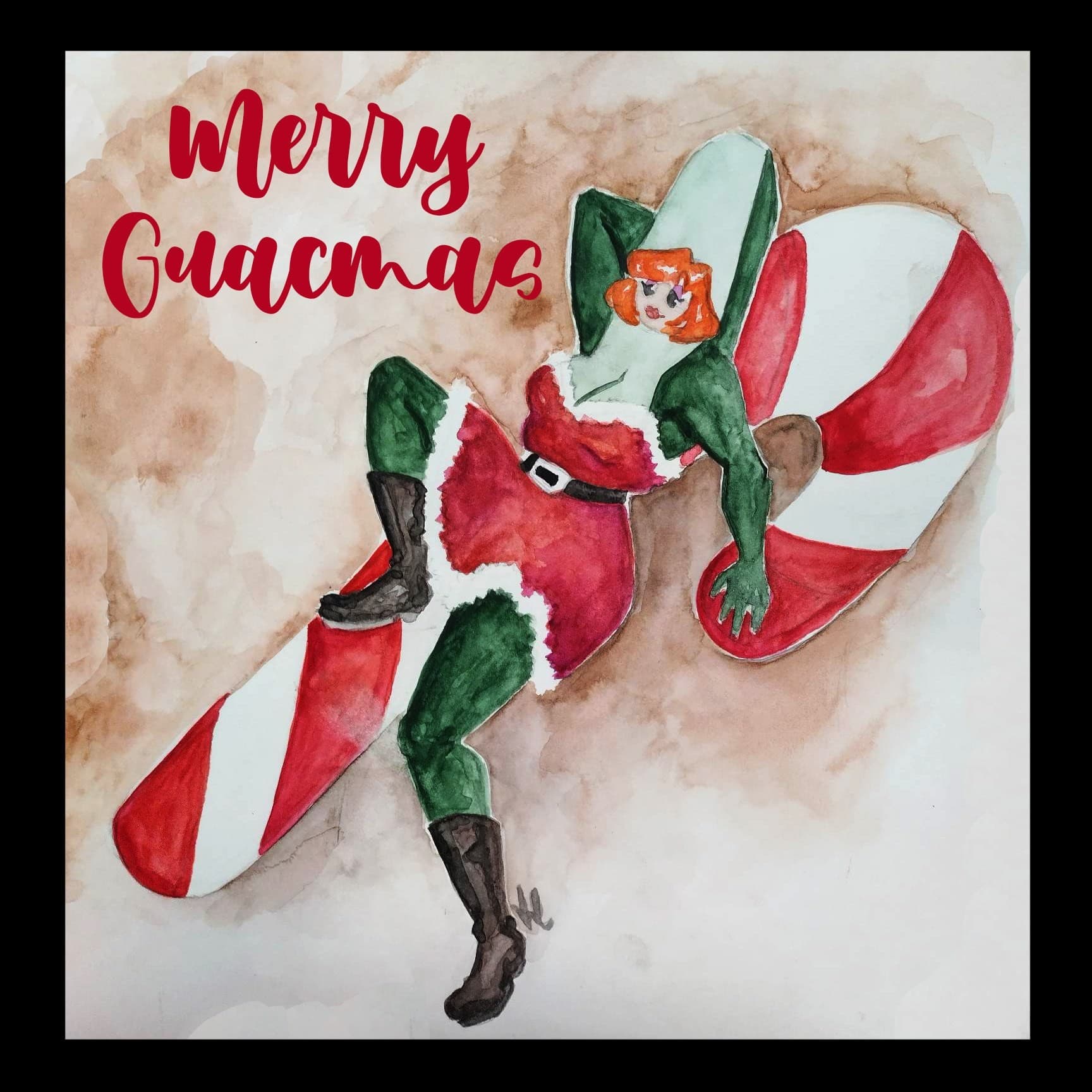 Pinup Merry Guacmas Avocados